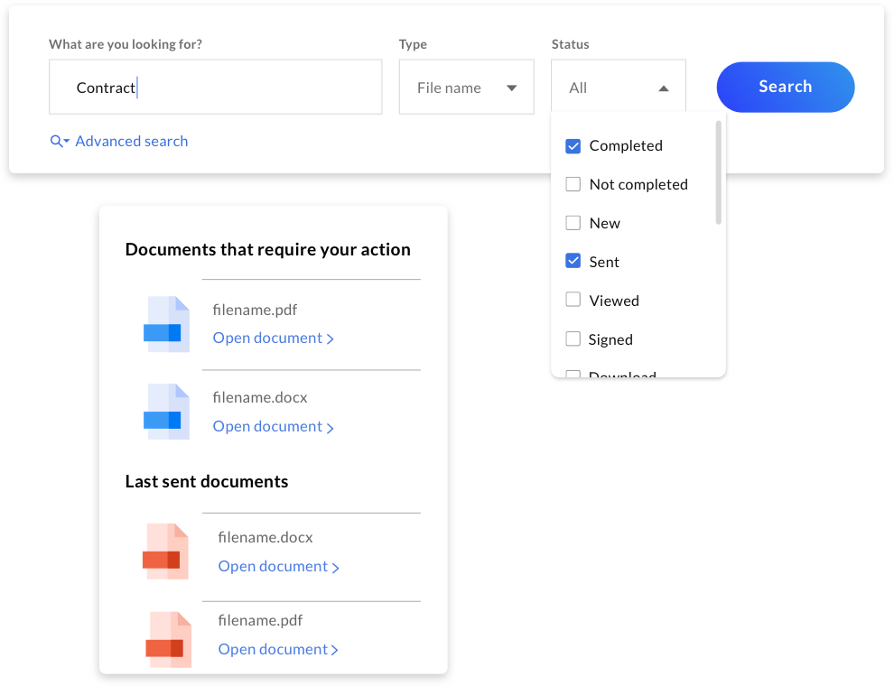 SignRequest doc management