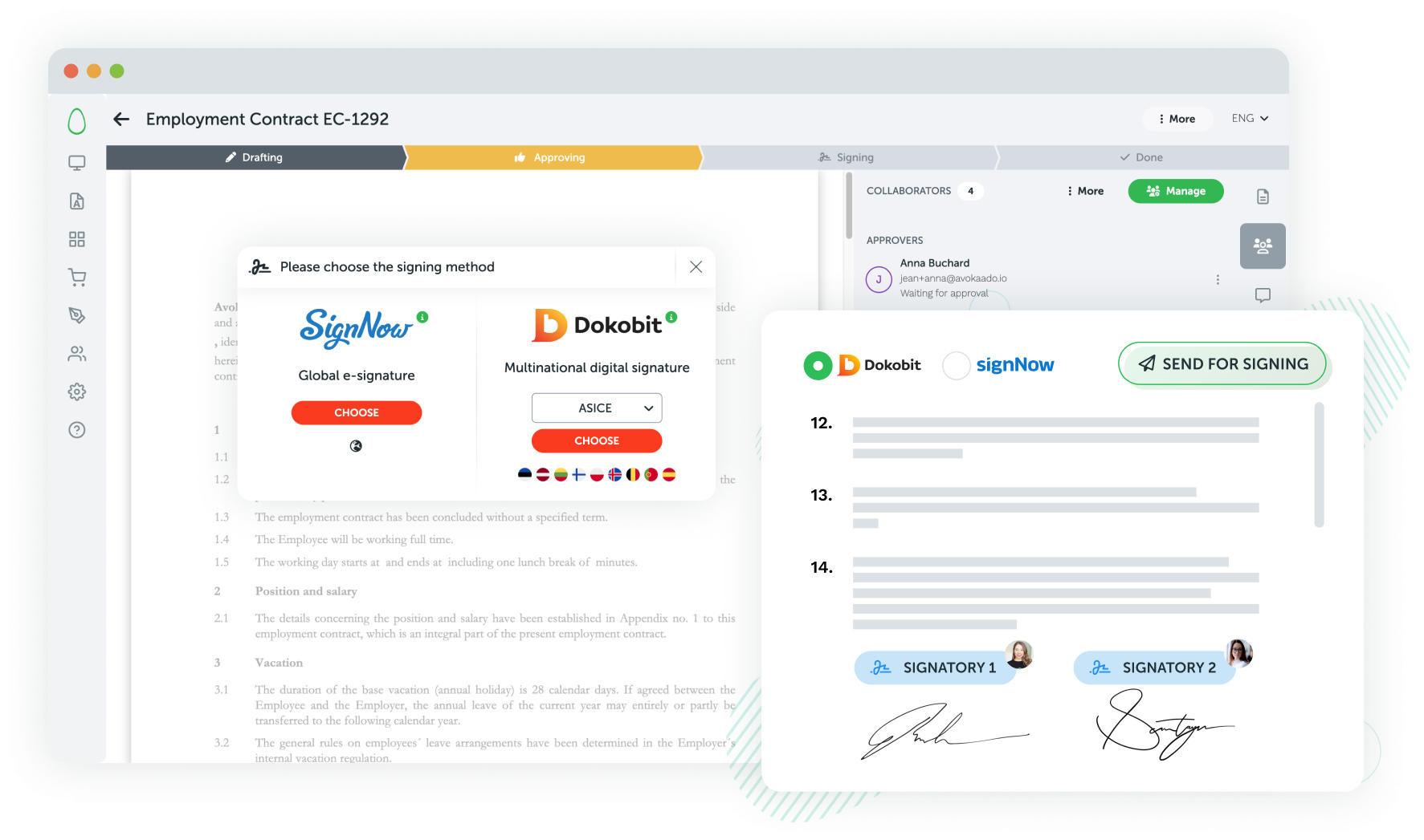 Avokaado signatur online