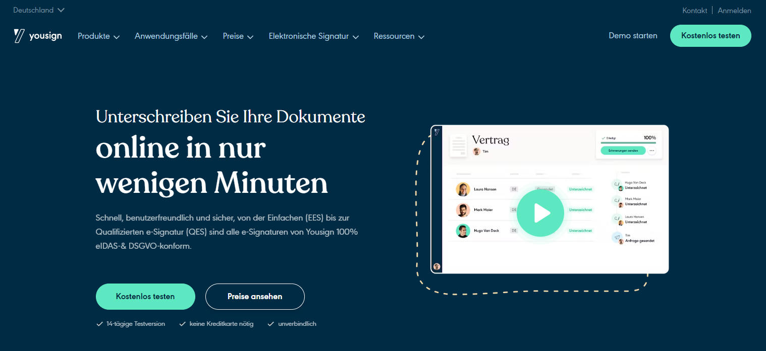 E-Signatur YouSign